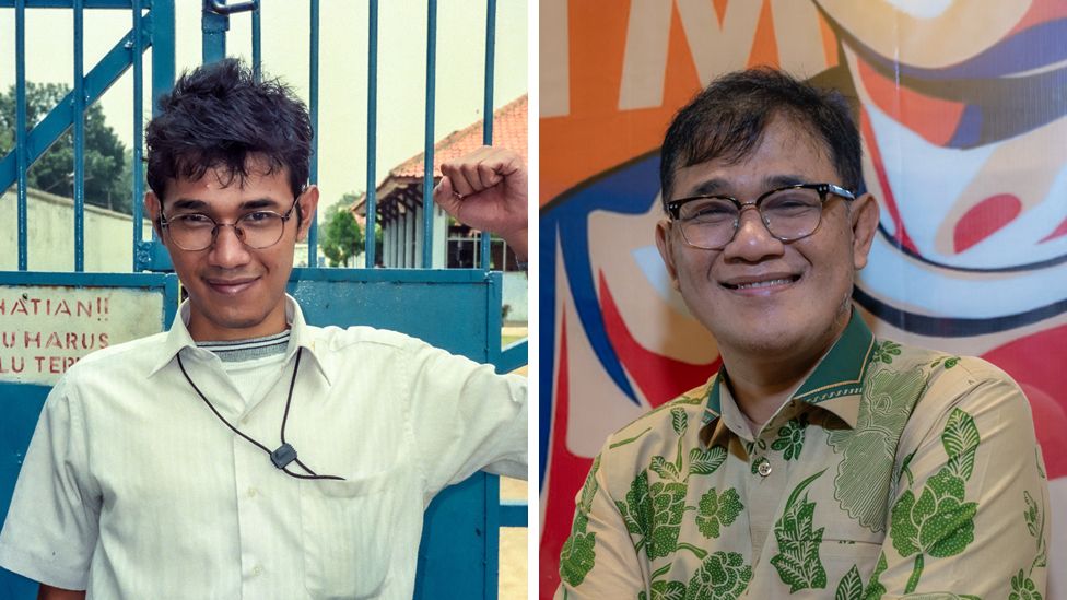 Budiman Sujatmiko then and now