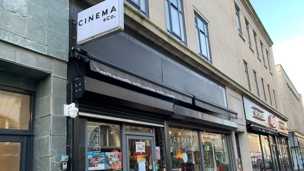 The outside of Cinema & Co in Swansea
