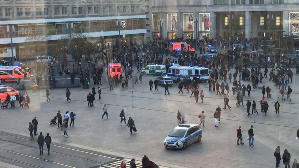 police brawl berlin