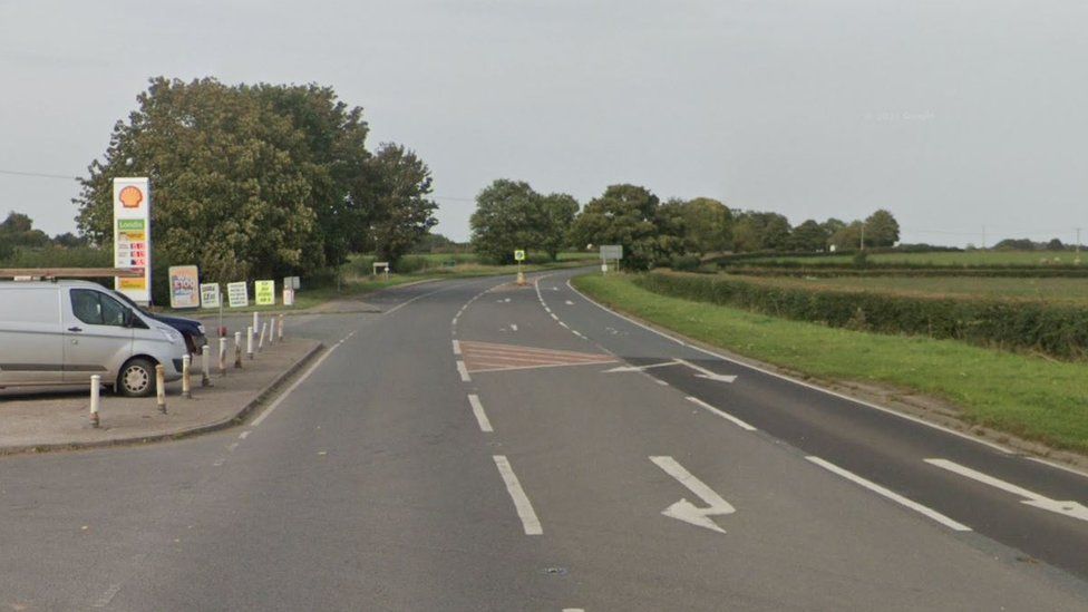 Car driver dies in Hereford crash involving lorry and van BBC News