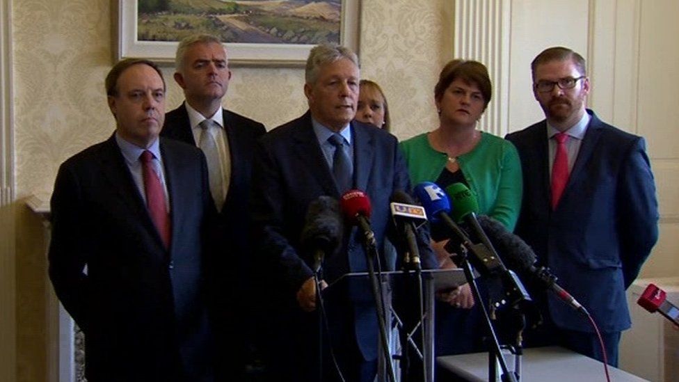 DUP press conference