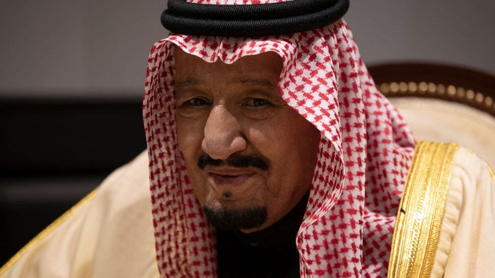 Король Саудовской Аравии Салман бин Абдель Азиз Аль Сауд, на фото 24 февраля 2019 г.
