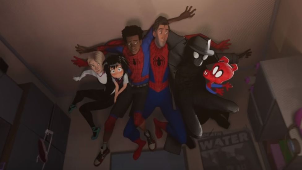 Spider-Man: 3 things we've learned from the 'Into the Spider-Verse' trailer  - BBC Newsround