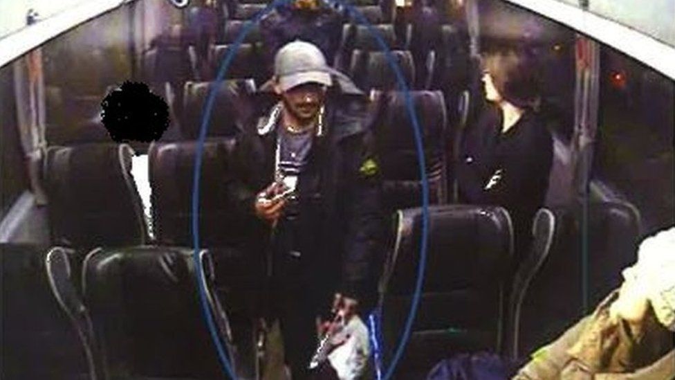 Muhammad on train in Glasgow