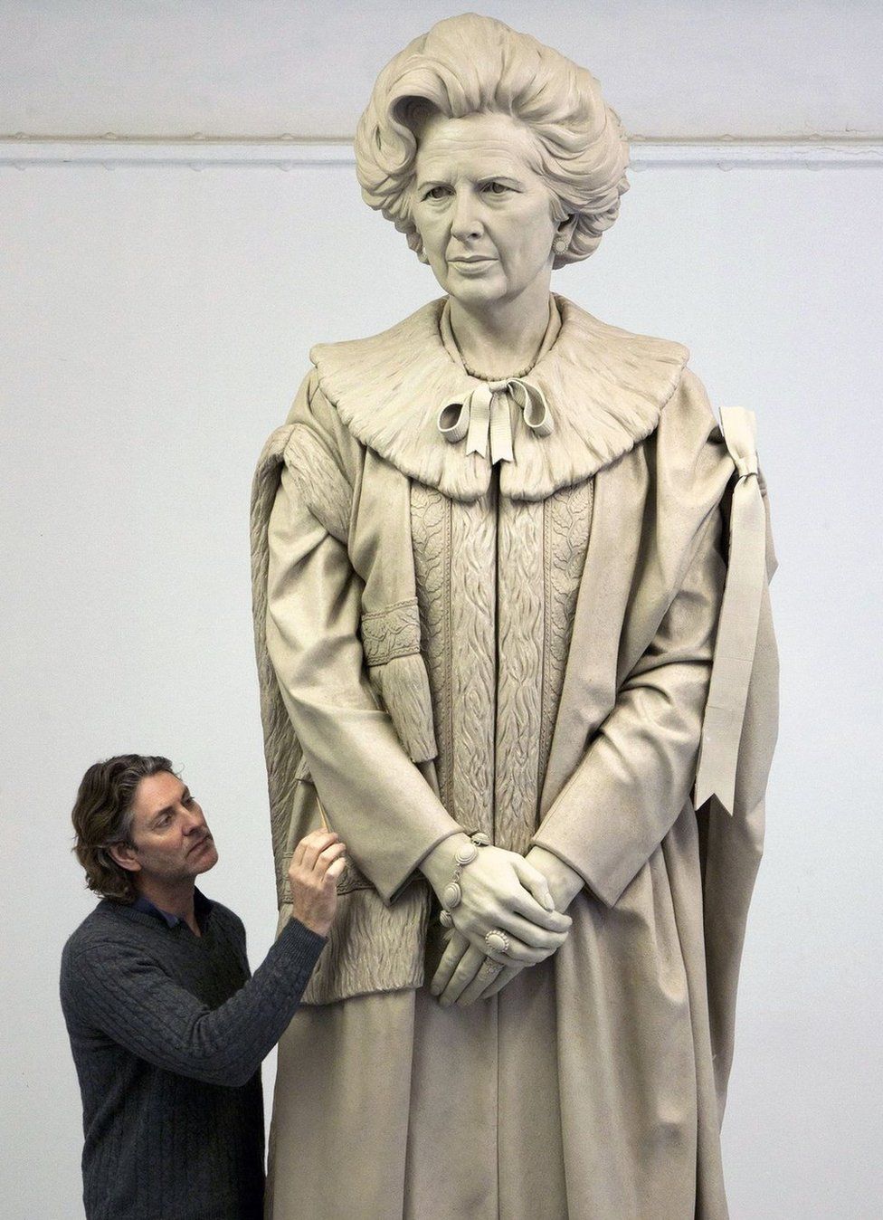 Margaret Thatcher Statue Needs Protecting From Vandals Bbc News