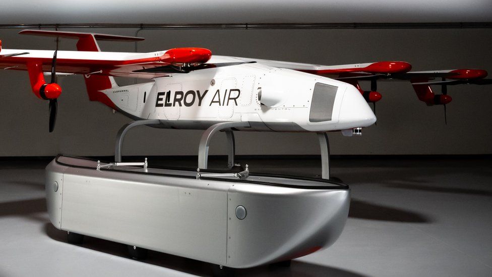 Дрон Elroy Air должен перевозить 220 кг груза на расстояние до 300 миль