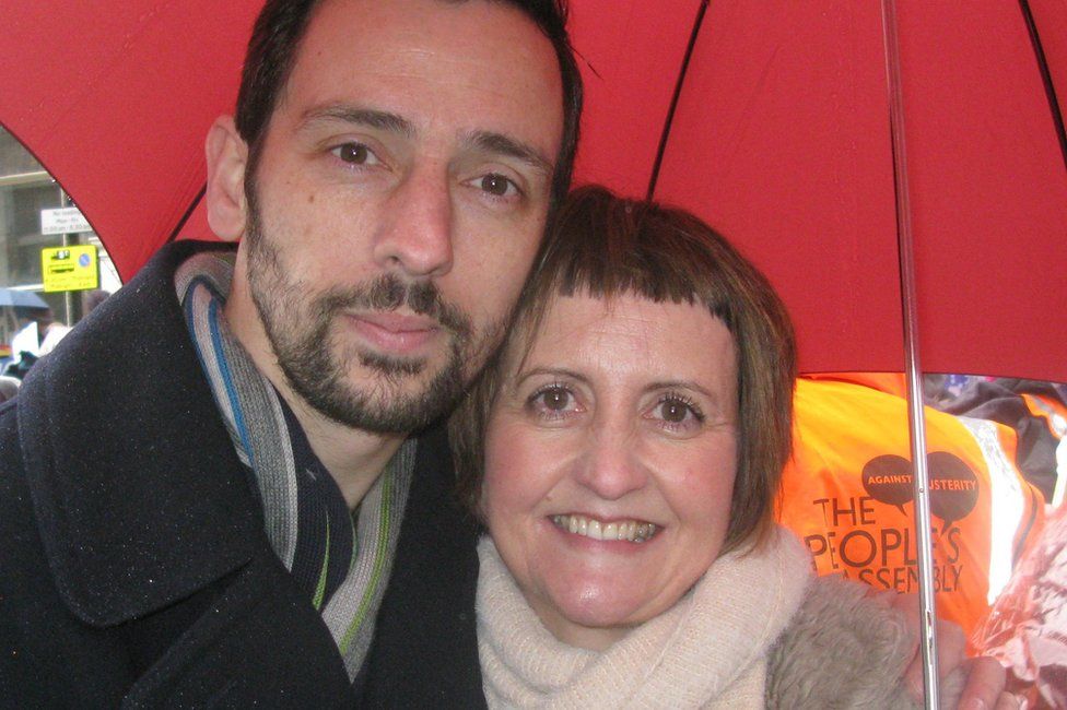 Actor Ralf Little and campaigner Rachel Bannister