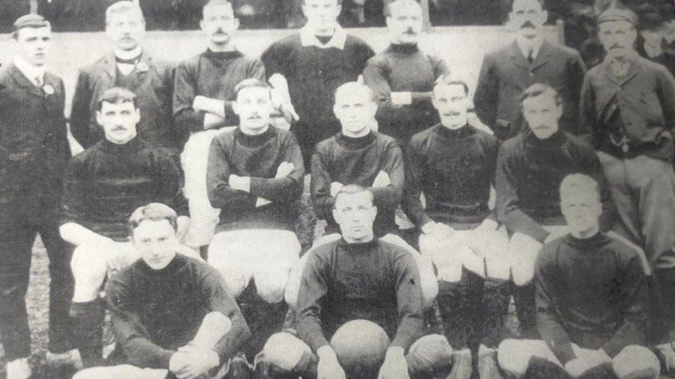 The Wales team 1904-1905