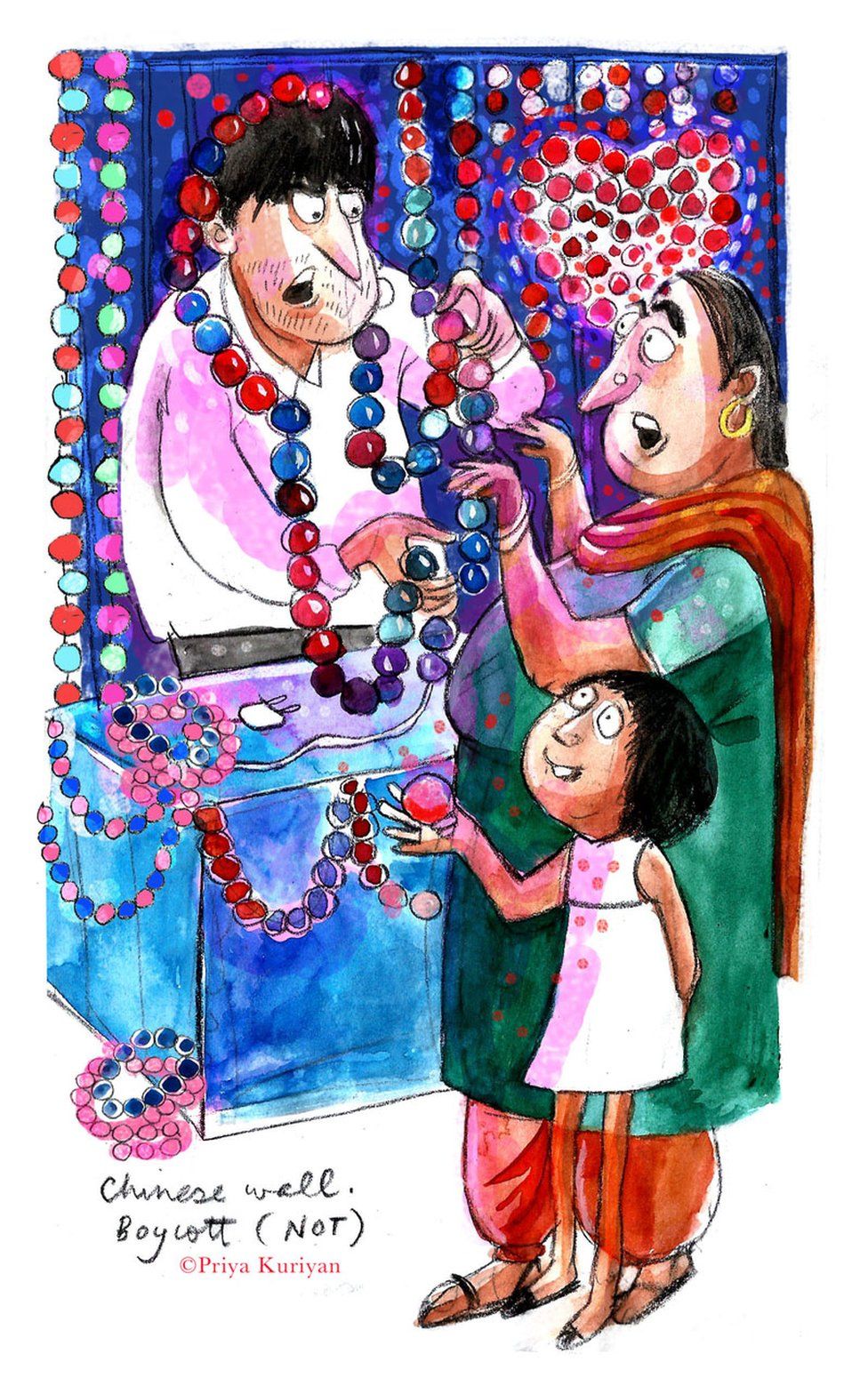 In cartoons: Doing Diwali Delhi style - BBC News