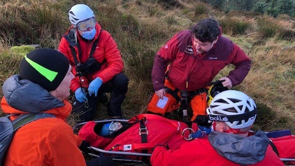 mountain rescue backpack