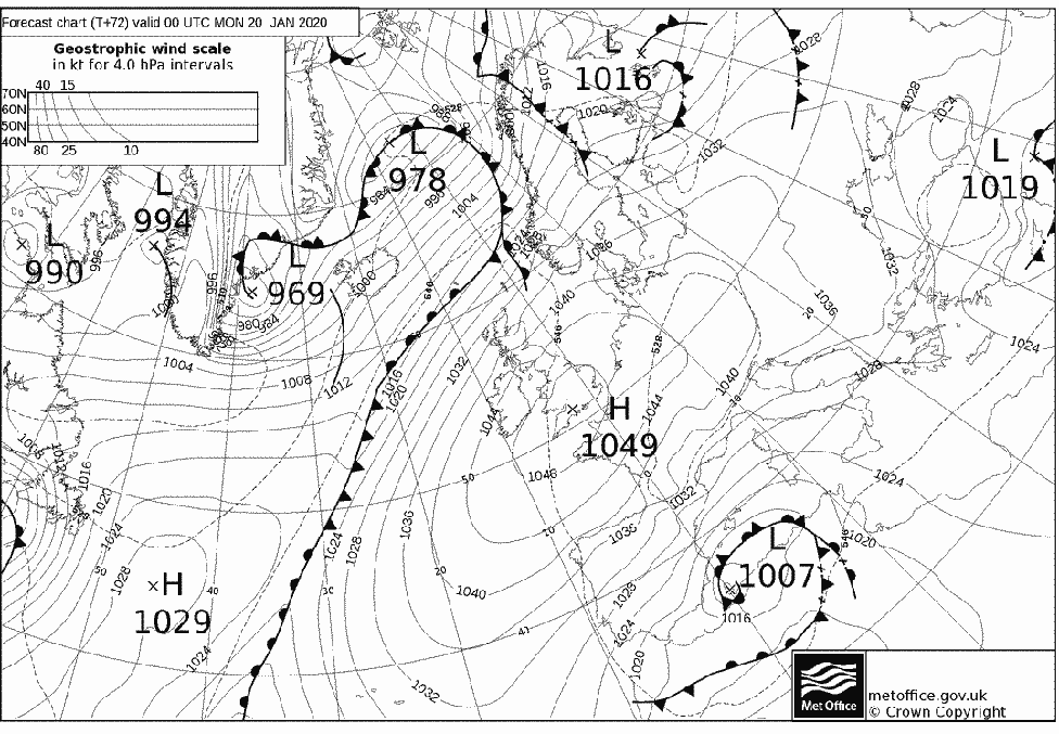 Barometric pressure in London 'highest in 300 years' at least BBC News