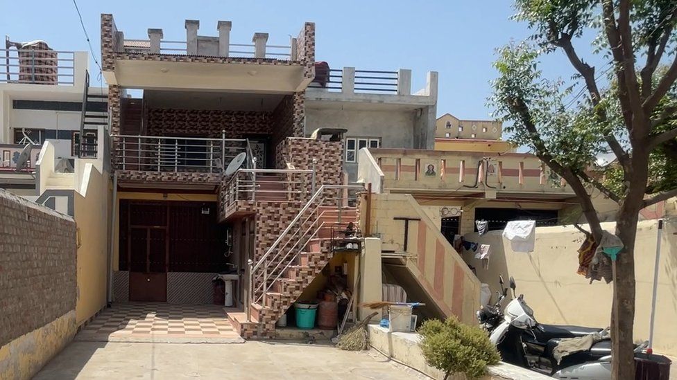 The Chaudhary house in Mehsana