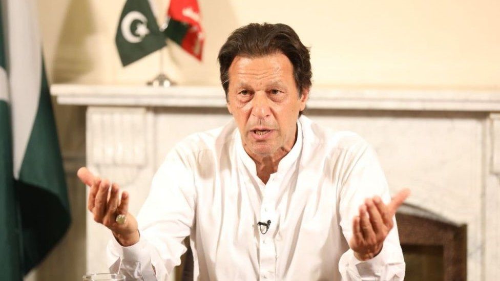 Imran Khan in 2018