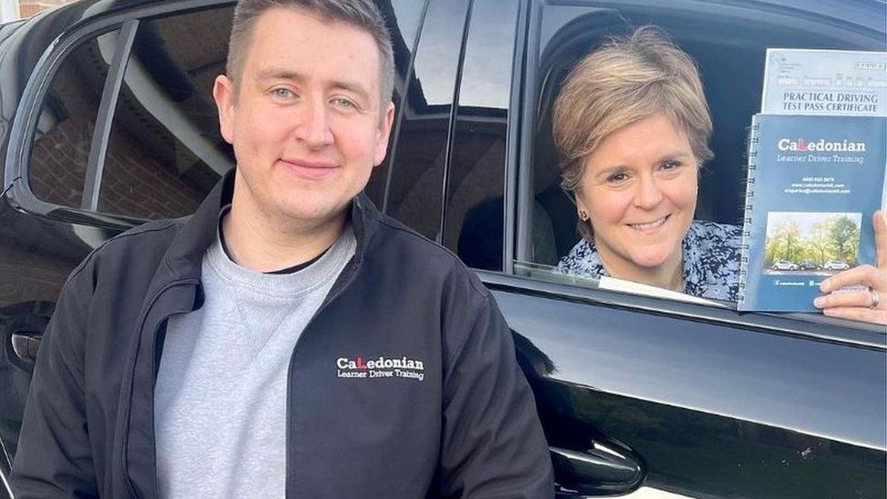 Nicola Sturgeon Passes Driving Test First Time Aged 53 Bbc News 