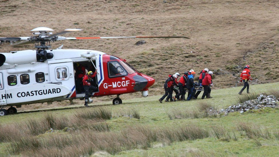 Glencoe rescue climber in hospital with hypothermia BBC News