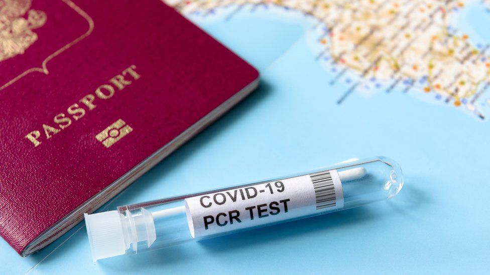 Passport and Covid test