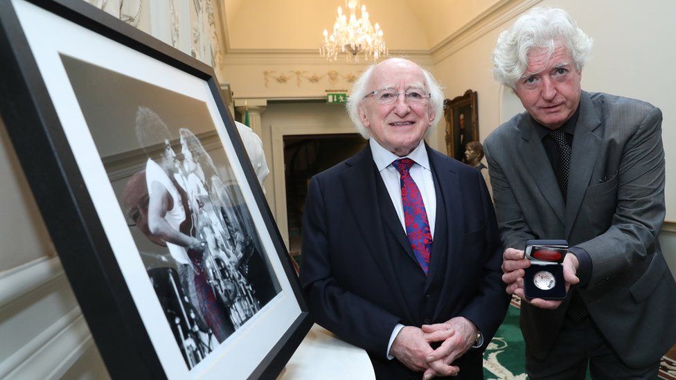 michael d higgins and donal gallagher