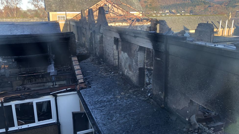 Peebles high school fire boy faces wilful fireraising charge bbc news