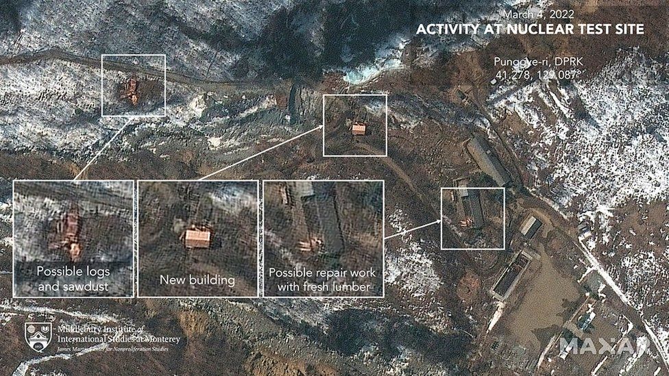 north korea nuclear sites