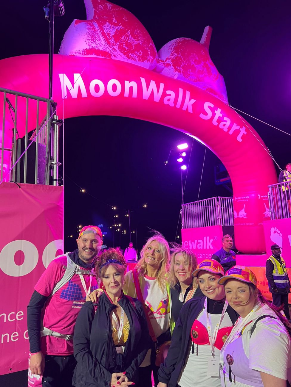 Thousands Take Part In 25th Moonwalk In London Bbc News 