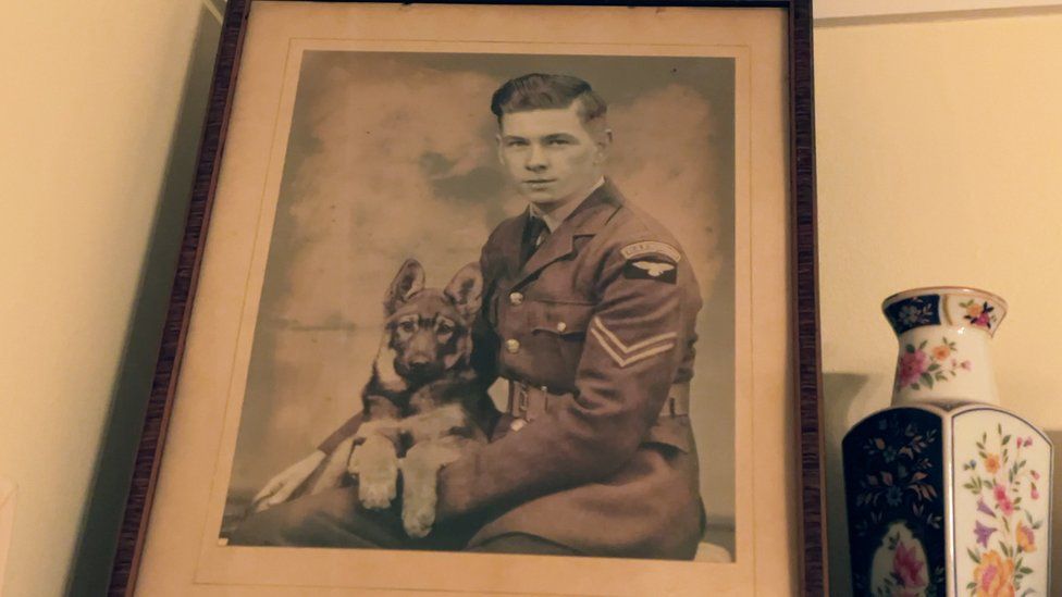 Гернси семейное фото дедушки Королевских ВВС