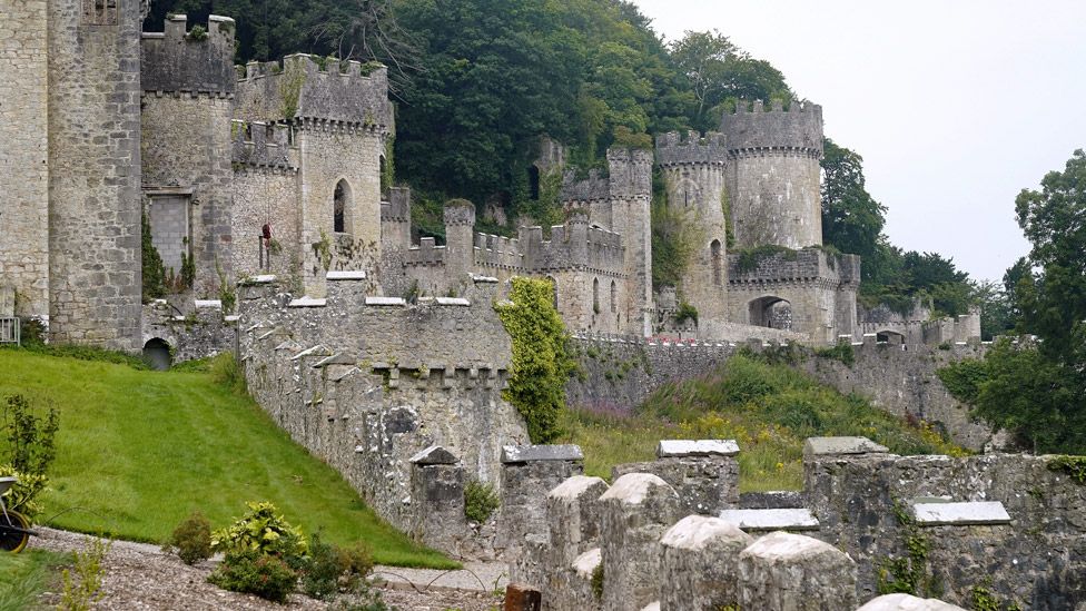 Gwrych Castle in north Wales