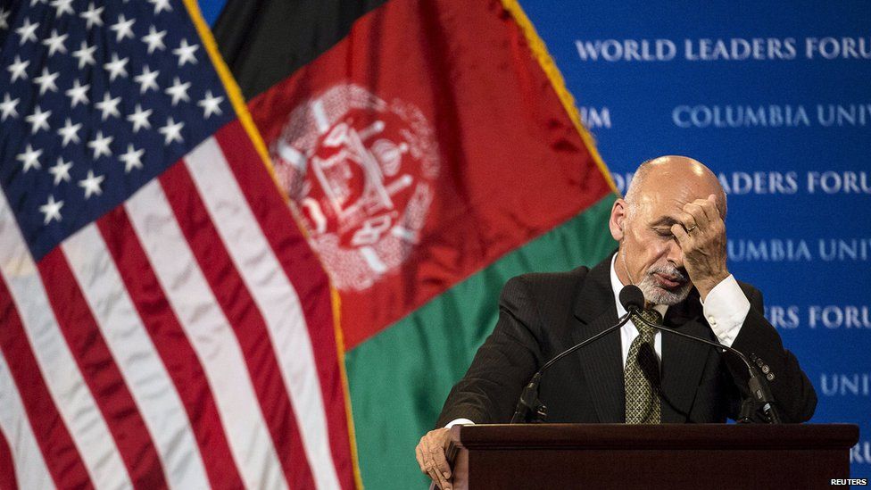 Afghan President Ashraf Ghani