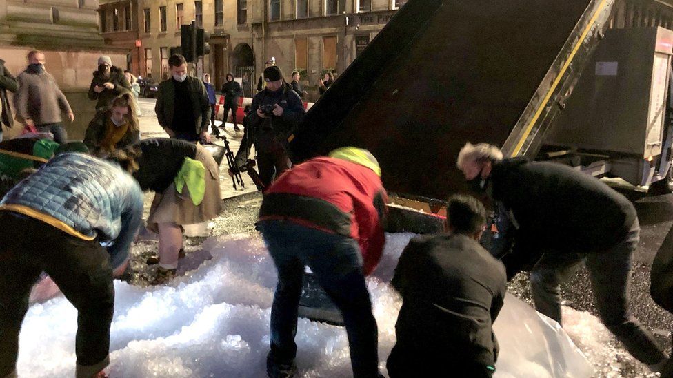 ice protest