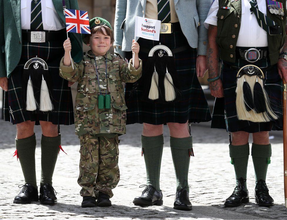 Armed Forces Day in Edinburgh