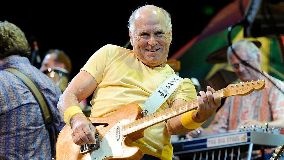 Jimmy Buffett performs at the Bridgestone Arena on May 28, 2011 in Nashville, Tennessee