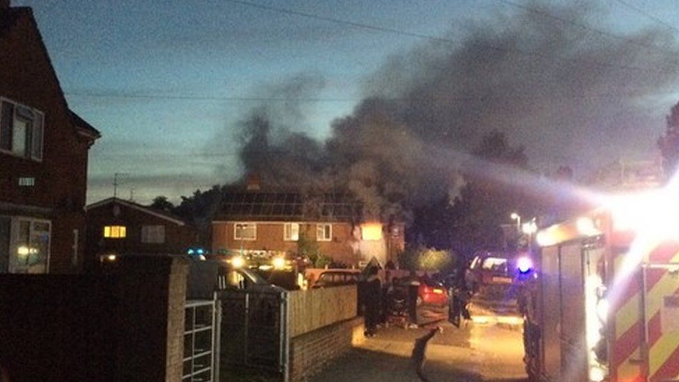 West Howe house blaze 'caused by cigarette' BBC News