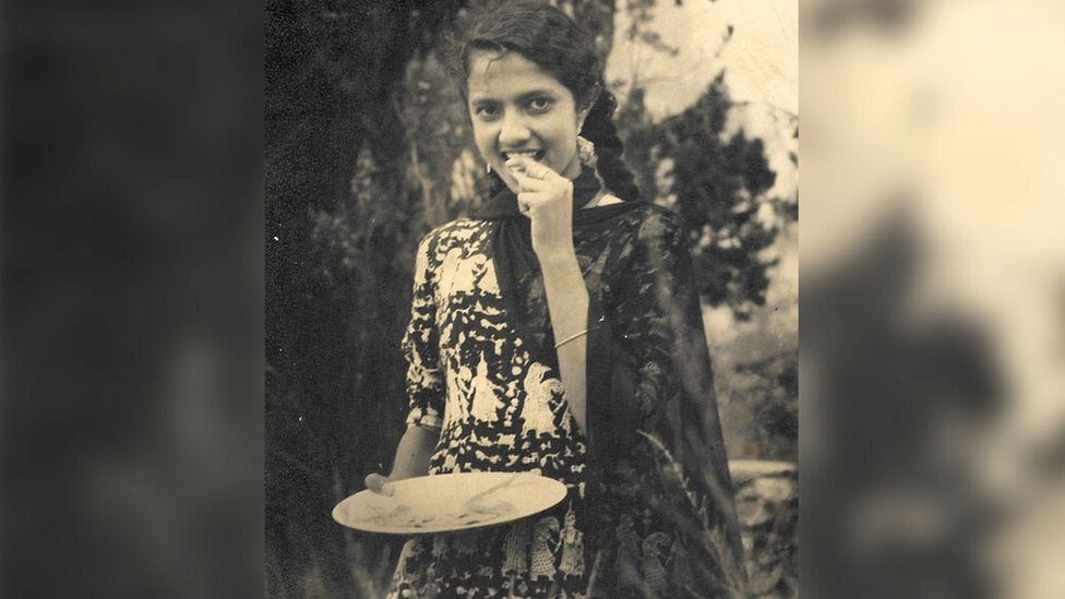 Saroj as a young girl in Gujranwala part of the Punjab region of what is now Pakistan