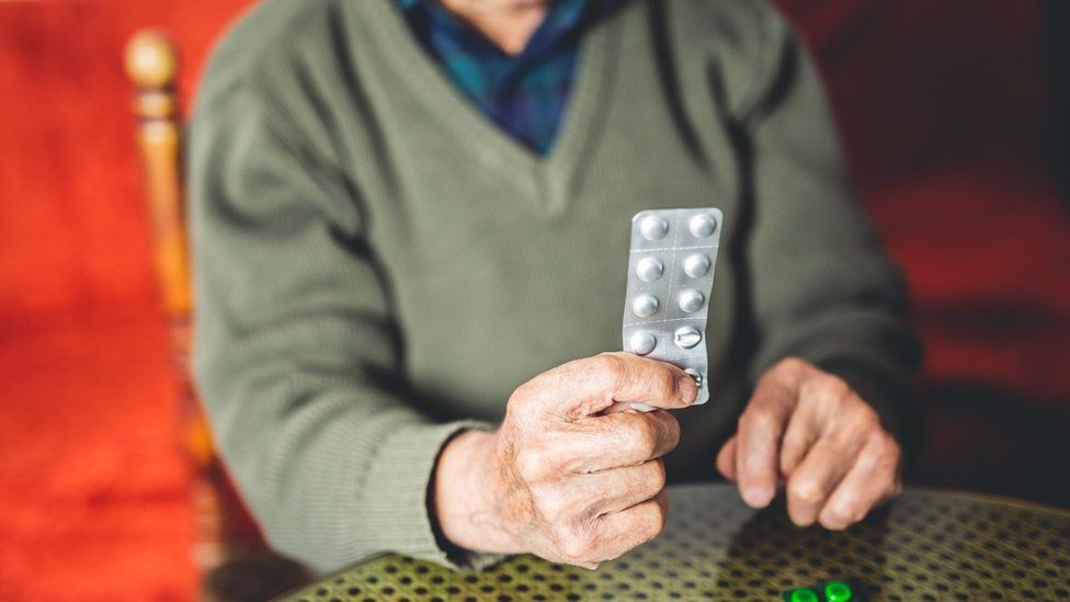 A resident in a care home