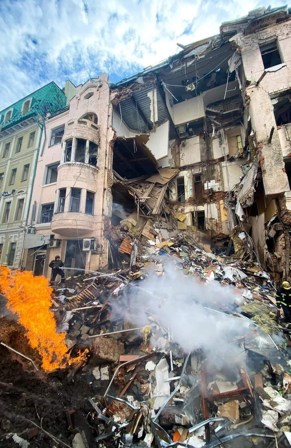 Site of Old Hem pub in Kharkiv