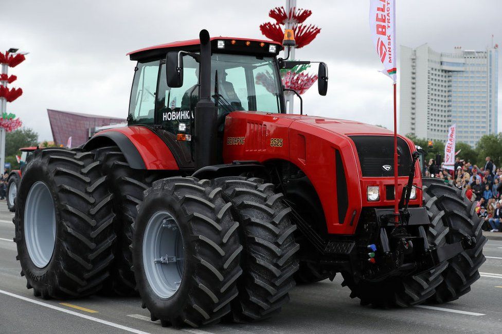 A Belarusian tractor