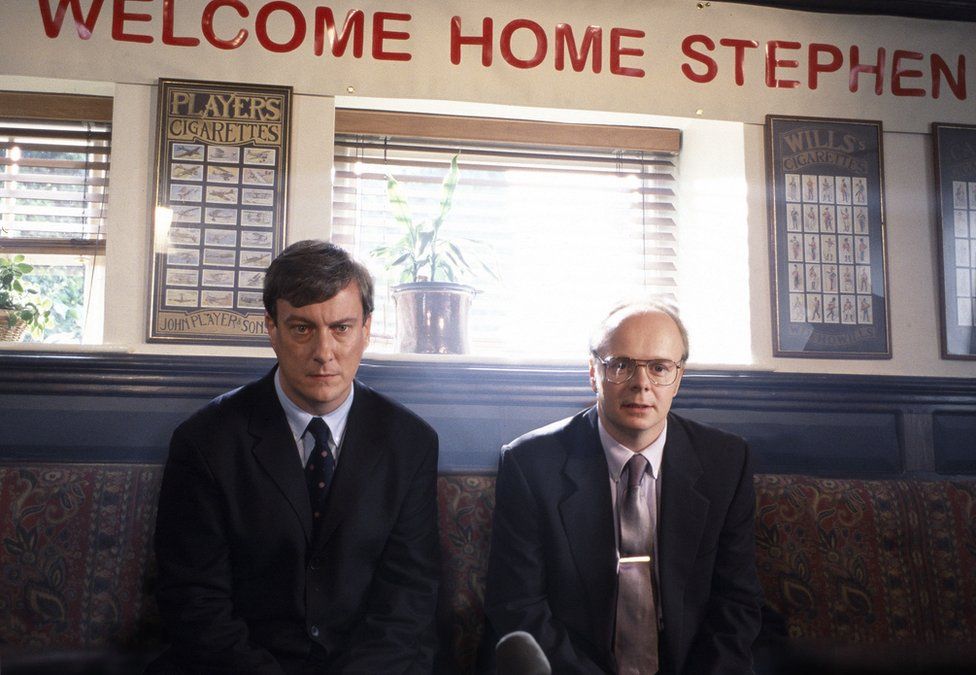 Stephen Tompkinson as Don Hale and Jason Watkins as Stephen Downing.