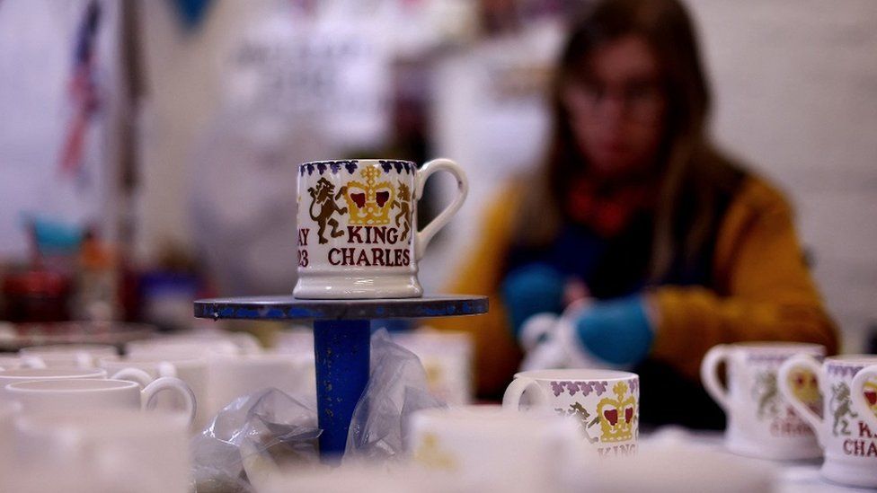 King's coronation will be shown on big screens across the UK BBC Newsround