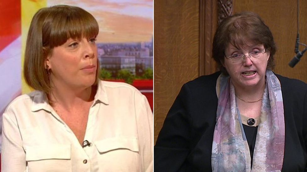 Jess Phillips and Rosie Cooper