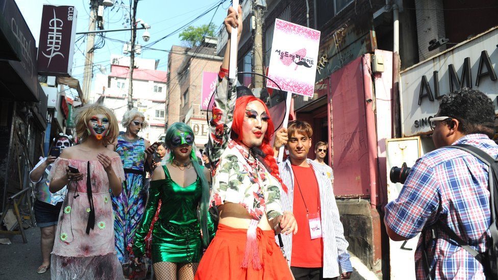 The first Seoul Drag Parade