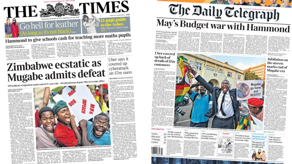 News Daily Budget Day and Zimbabwe's jubilation BBC News
