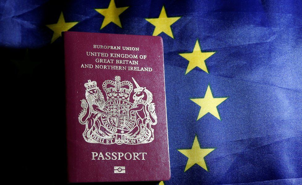 UK passport, 2016 file pic
