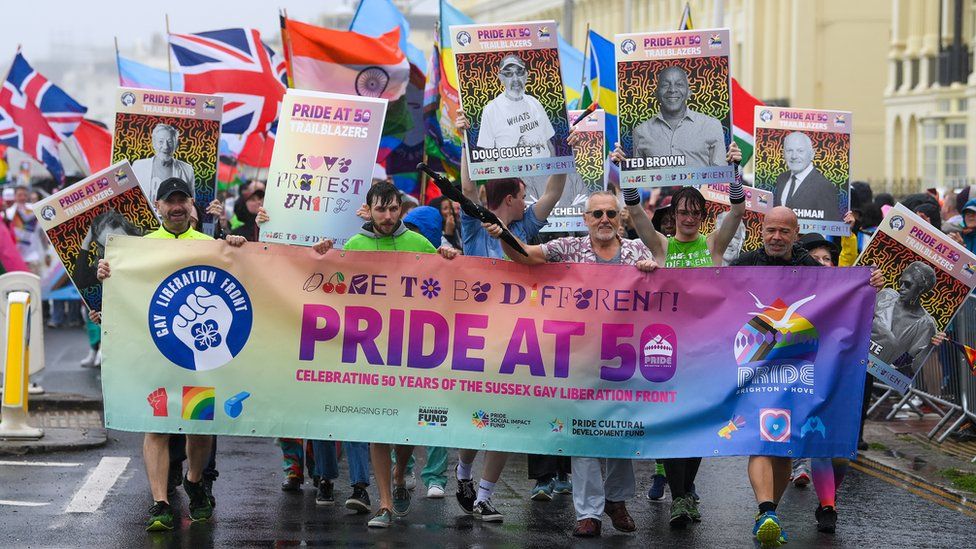 Brighton Pride parade