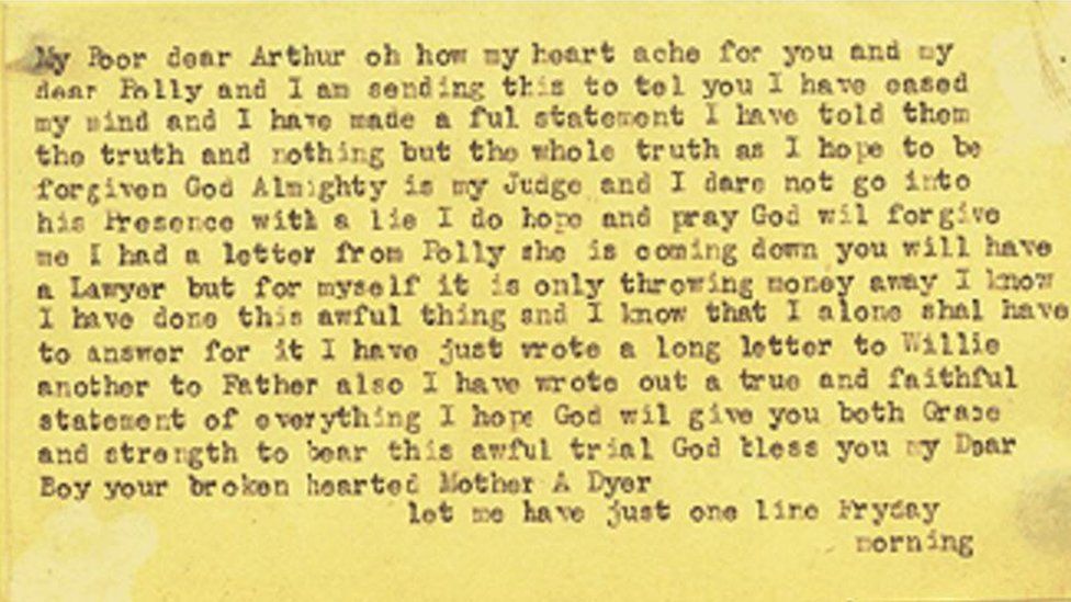 Transcription of Amelia Dyer’s confession