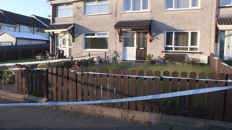 The man died in a house in on Duncastle Road in Newbuildings on Monday