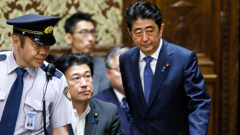 Lack of security for Japanese prime minister surprised many