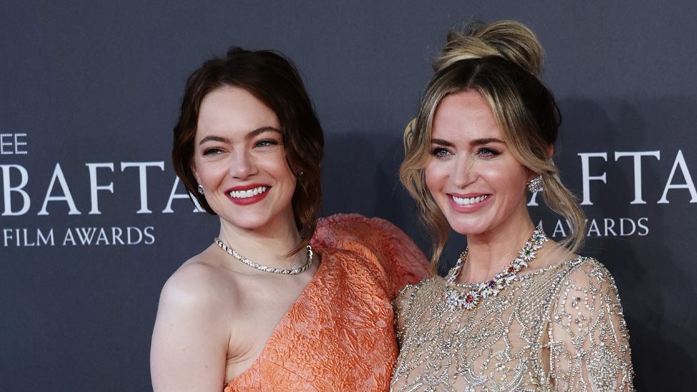Emma Stone and Emily Blunt