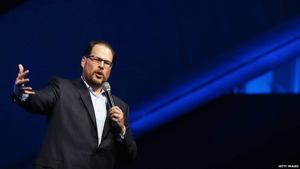 Marc Benioff's Salesforce says it has taken steps to make sure it is compliant
