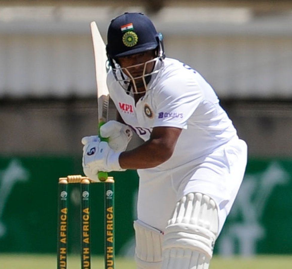 Sarfaraz Khan of India A bats during day 3 of the 2nd Four-Day Tour match between South Africa A and India A at Manguang Oval on December 02, 2021 in Bloemfontein, South Africa.
