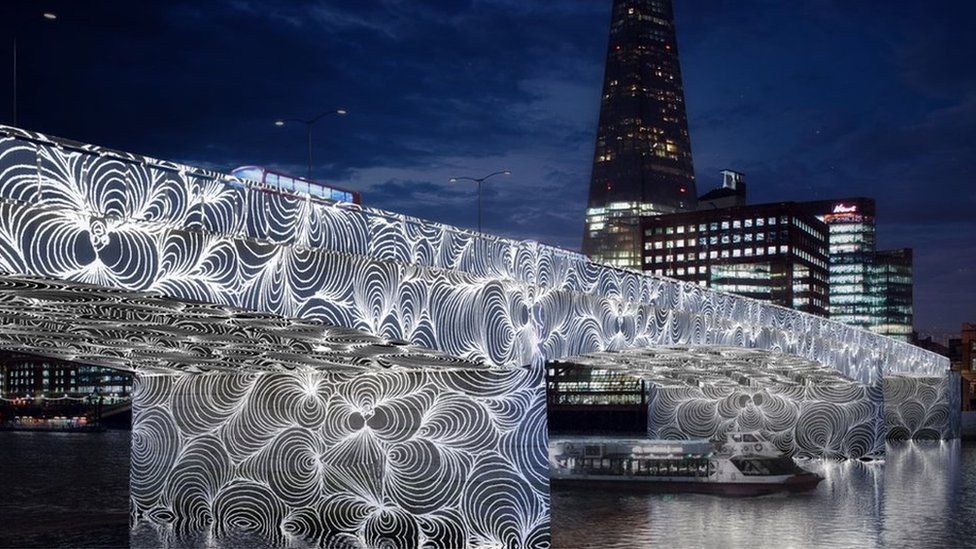 Design for Illuminated River project