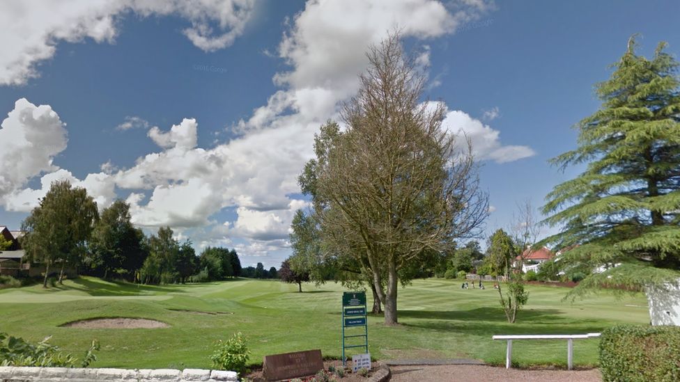 Dumfries golf club raiders steal chainsaw BBC News